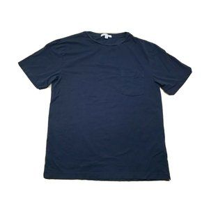 Strong Boalt Men’s Cotton Spandex Stretch Pocket Tee T Shirt Medium Blue Trident